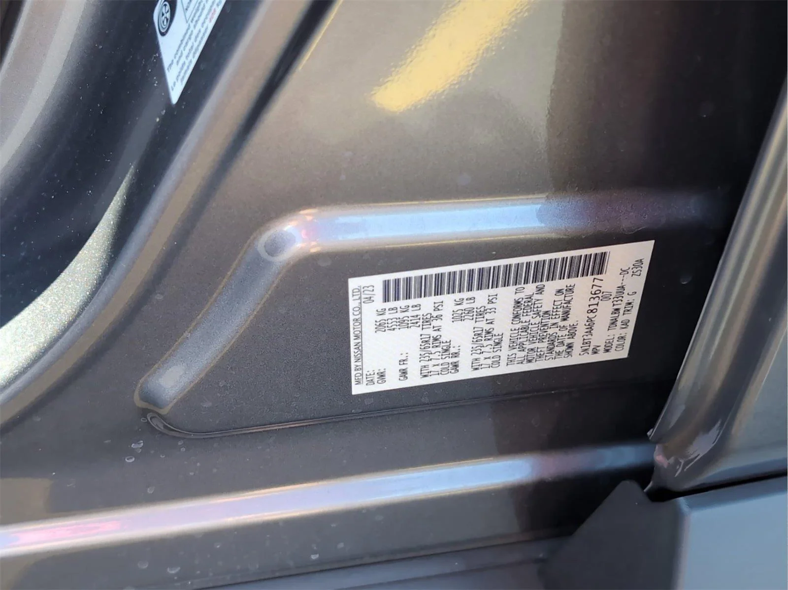 Used 2023 Gun Metallic Nissan S image 10