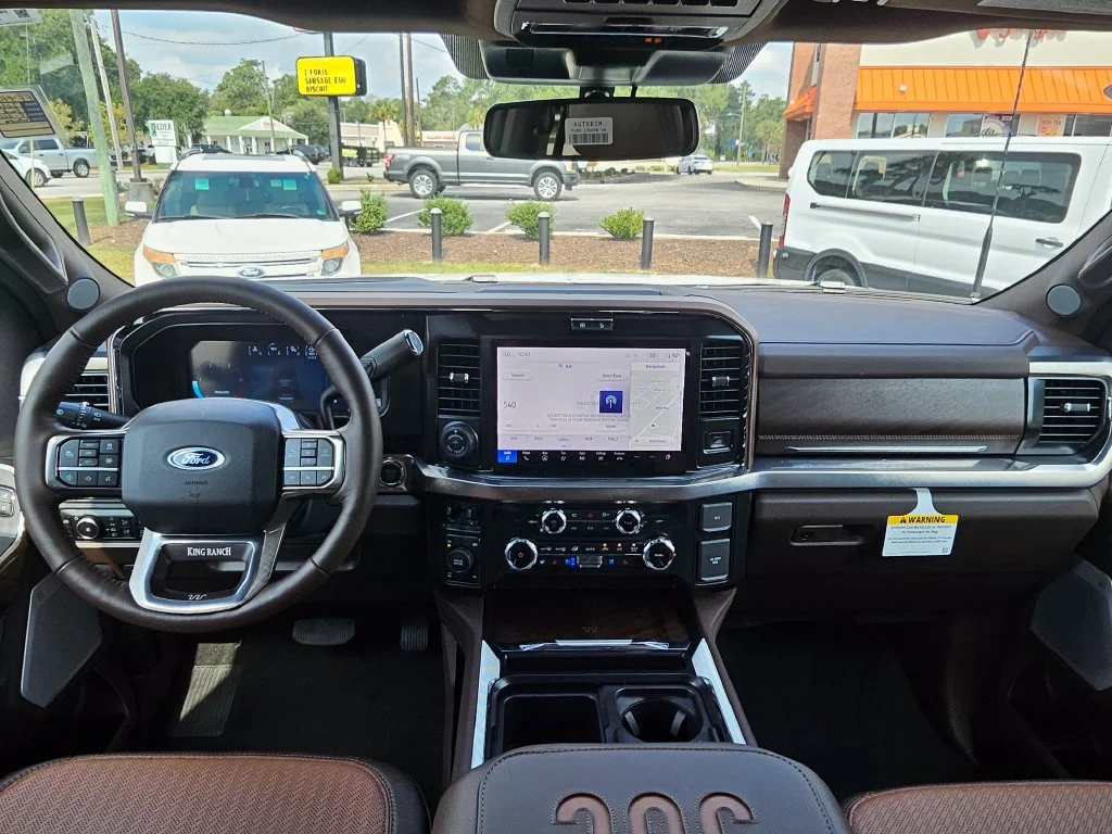 New 2026 Star White Metallic Tri-Coat Ford F-250® King Ranch® image 6