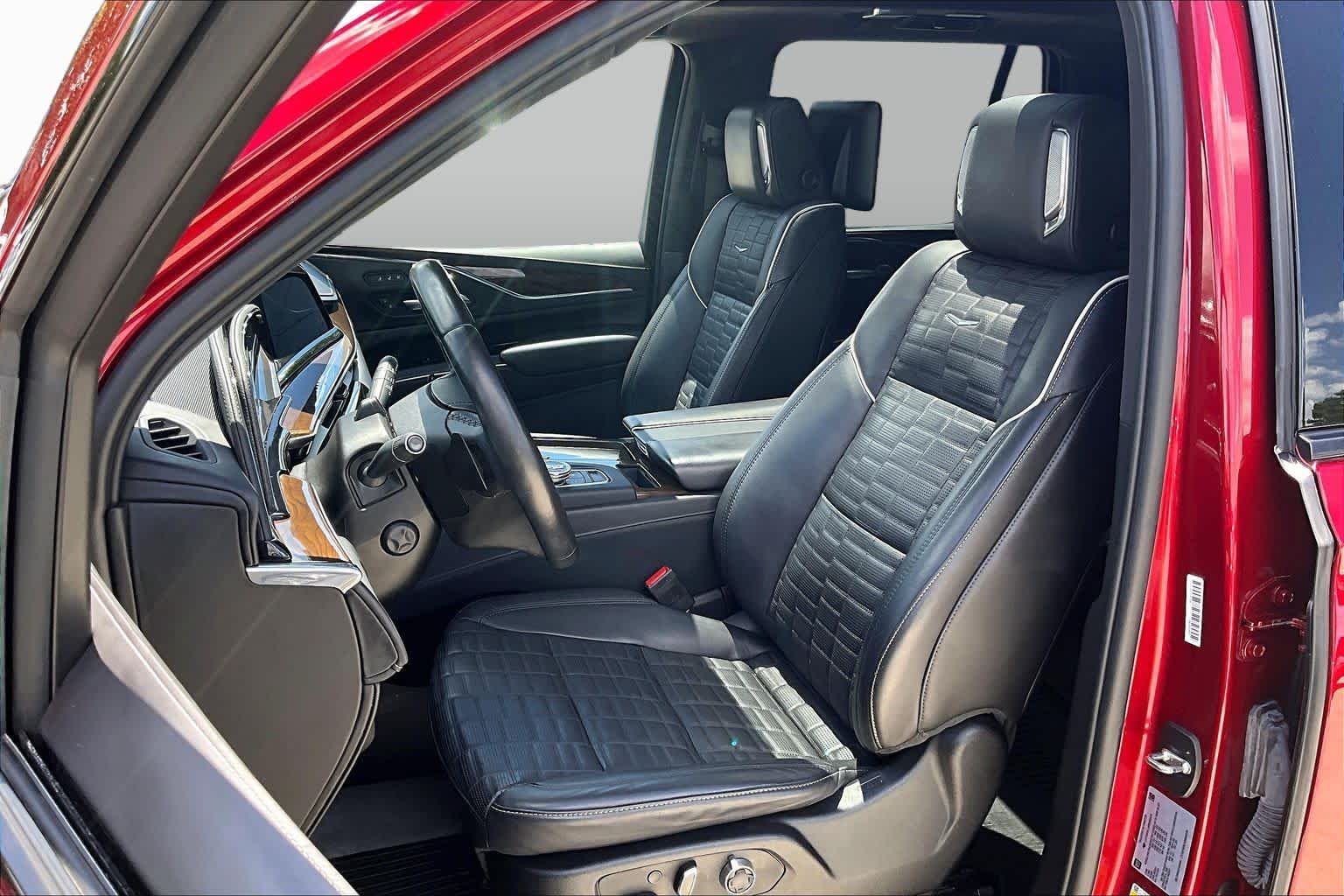 Used 2023 Radiant Red Tintcoat Cadillac 4WD Sport Platinum image 8