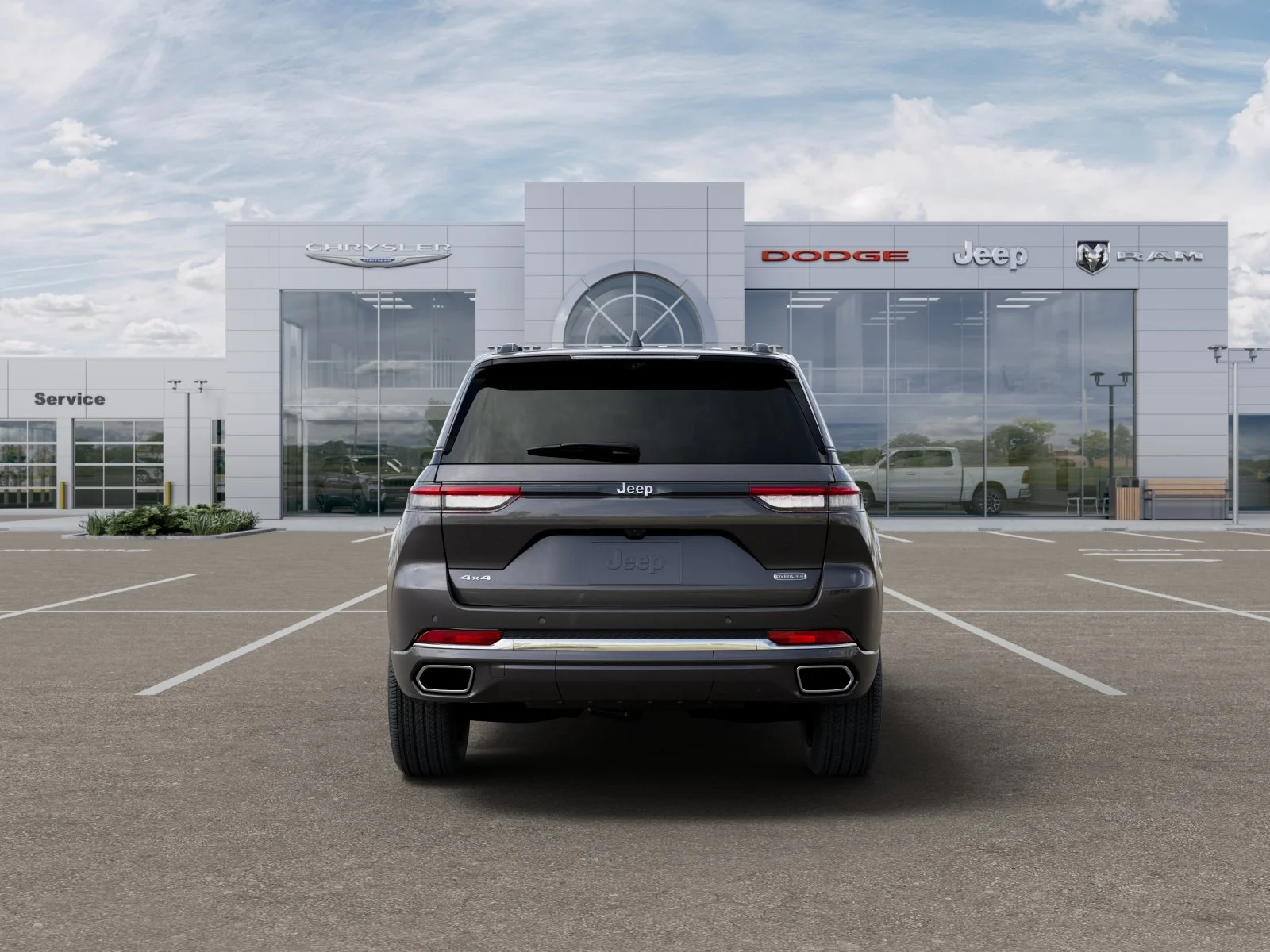 New 2025 Baltic Gray Metallic Clear-Coat Exterior Paint Jeep Overland image 34