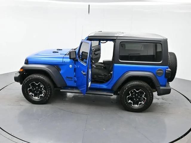 Used 2021 Hydro Blue Pearlc Jeep Sport S image 37