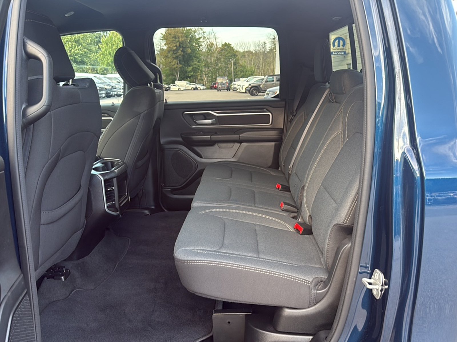 Used 2023 Patriot Blue Pearlcoat Ram Big Horn Crew Cab 4x4 5