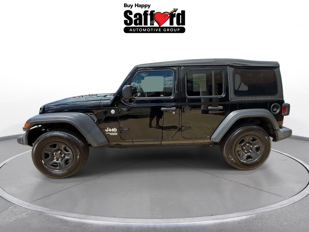 Used 2020 Black Jeep Unlimited Sport image 5