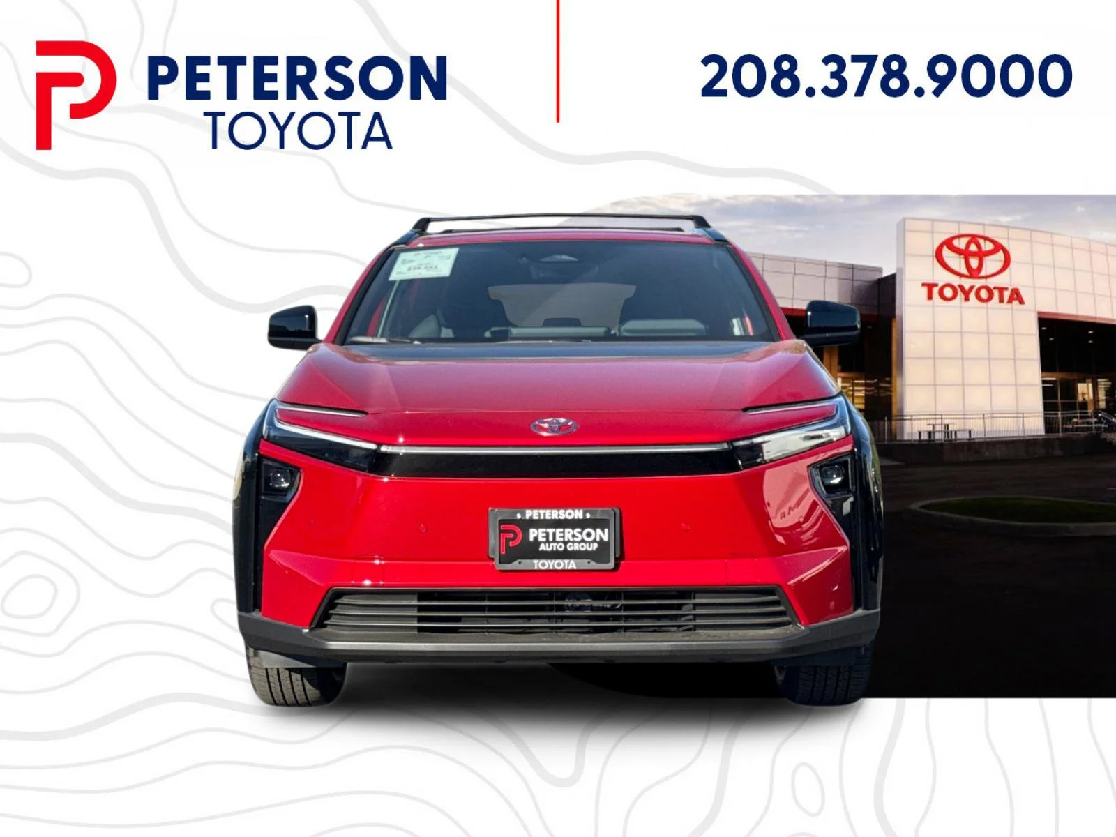 New 2026 Red Toyota XLE image 8