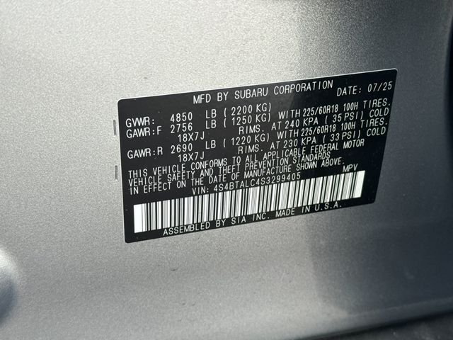 2025 Subaru Outback Onyx Edition - Photo 38