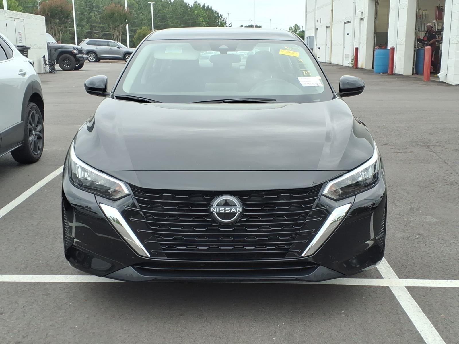 Used 2025 Super Black Nissan SV image 2