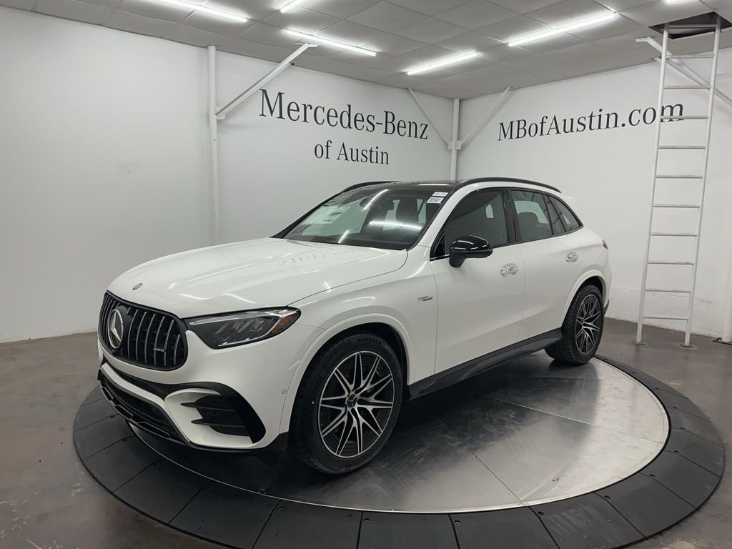 New 2026 Polar White Mercedes-Benz AMG® GLC 43 4MATIC® SUV image 3