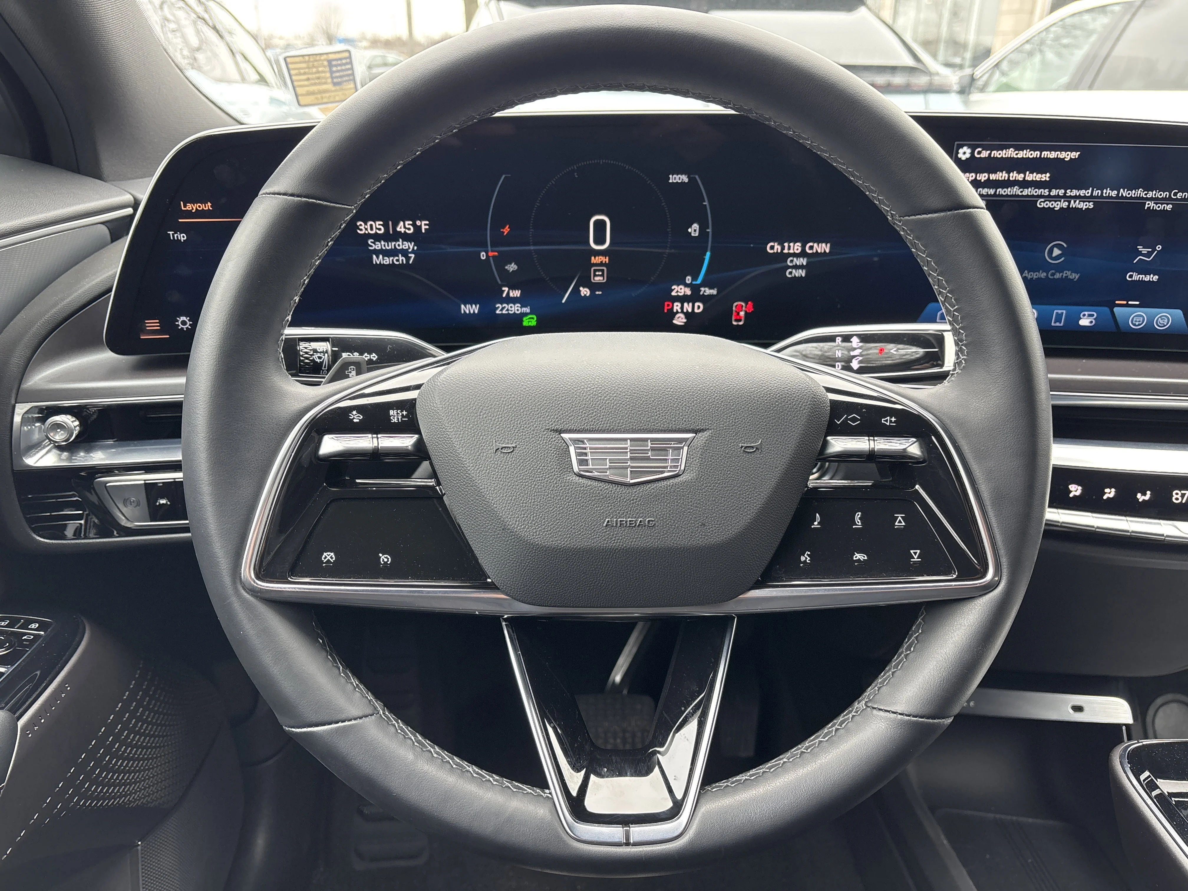 Used 2024 Argent Silver Metallic Cadillac Tech image 23