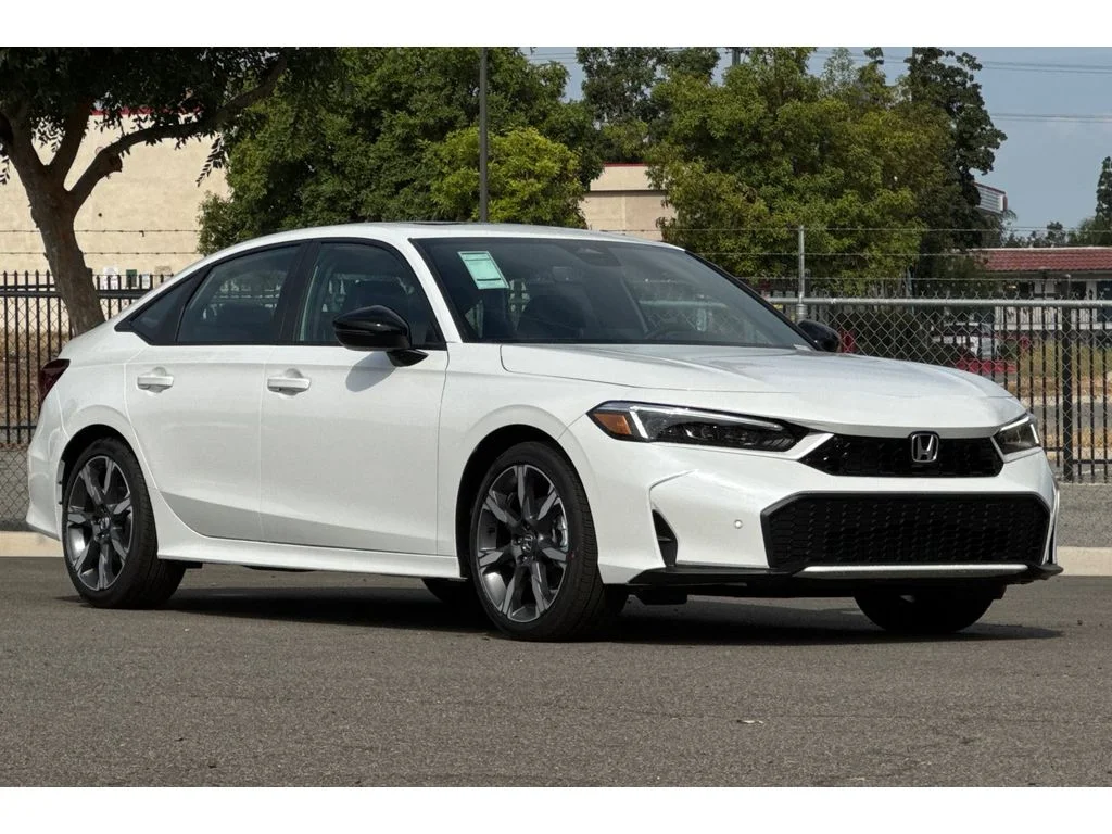 New 2026 Platinum White Pearl Honda Sport image 2
