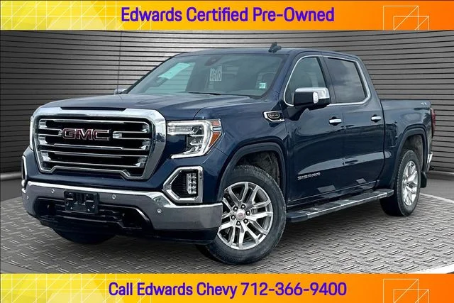 Used 2022 Blue GMC SLT image 1