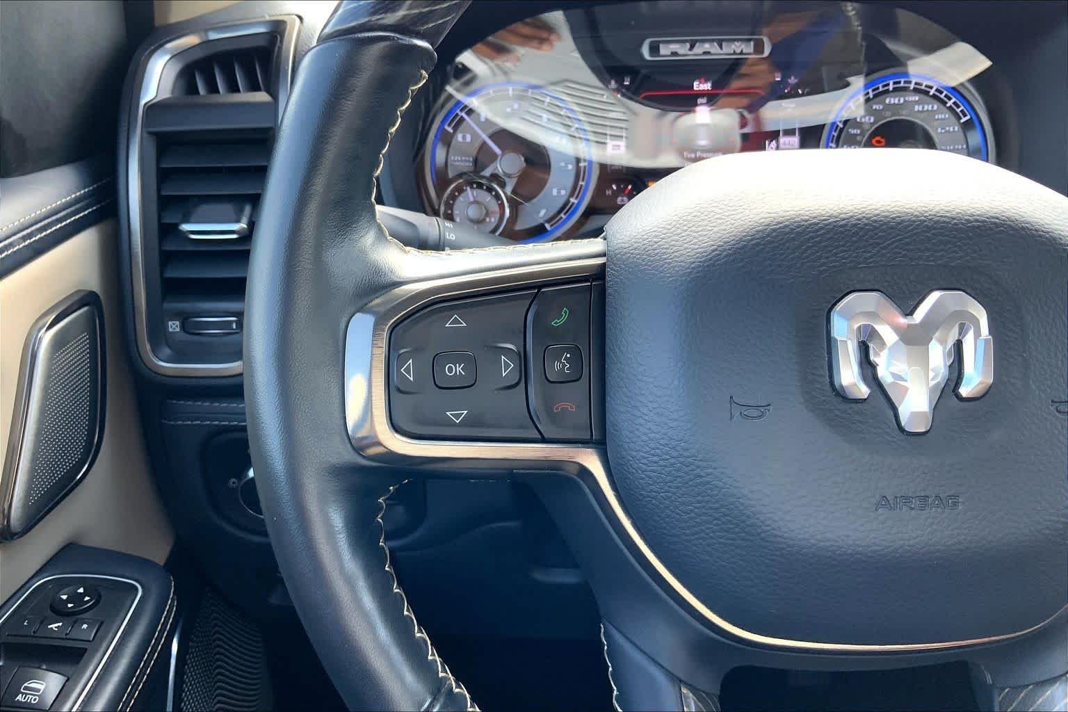 Used 2020 Patriot Blue Pearlcoat Ram Limited image 24