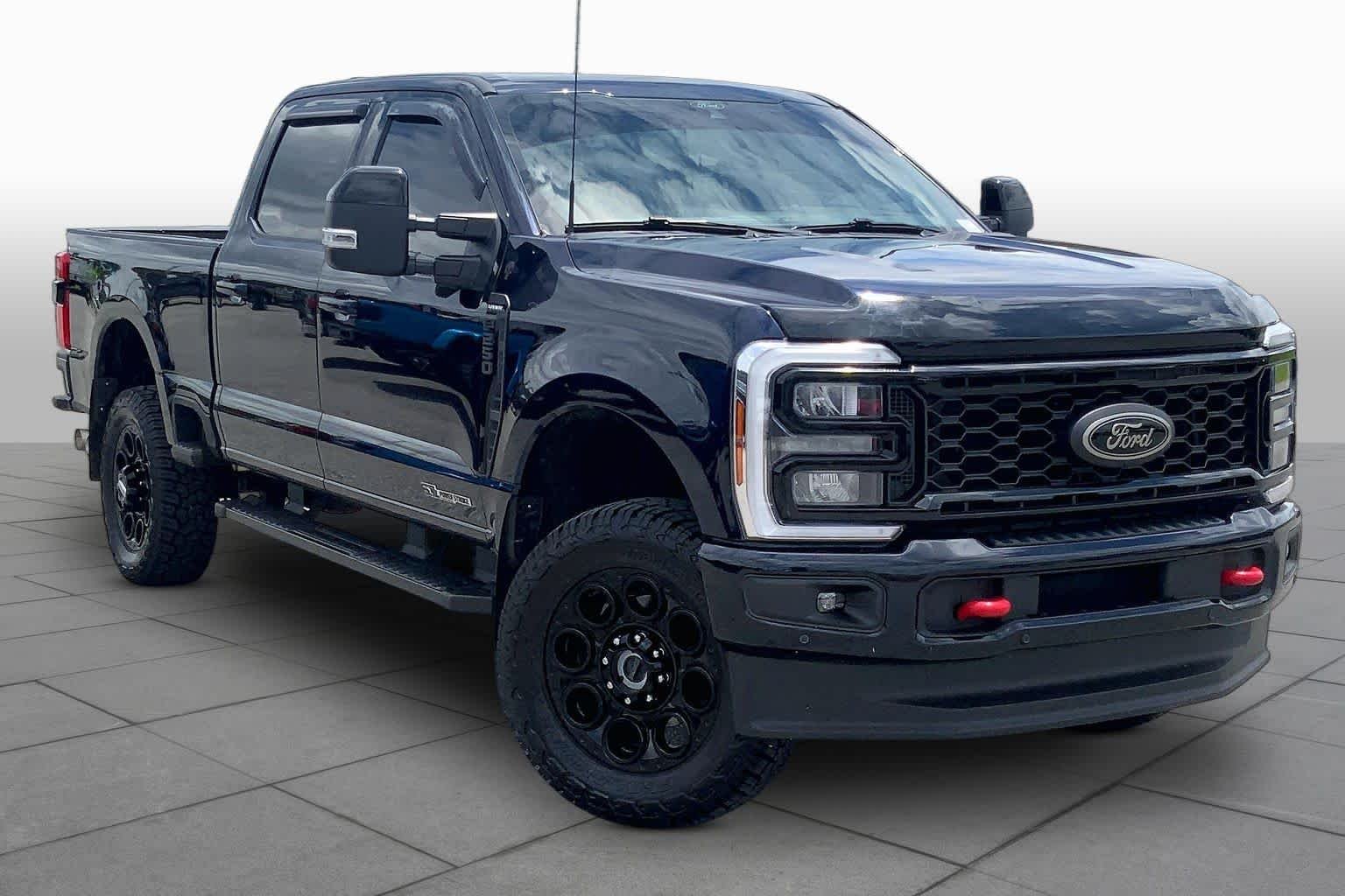 Used 2025 Antimatter Blue Metallic Ford LARIAT image 3