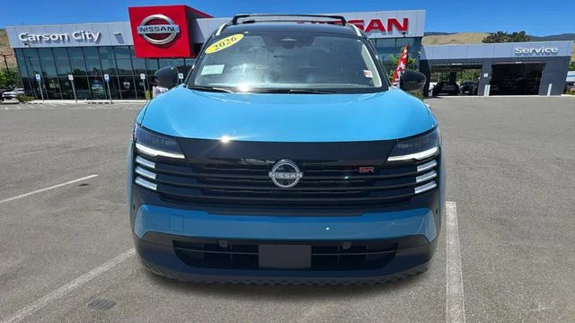 New 2026 Arctic Ice Blue Metallic / Super Black Two-tone Nissan SR image 8