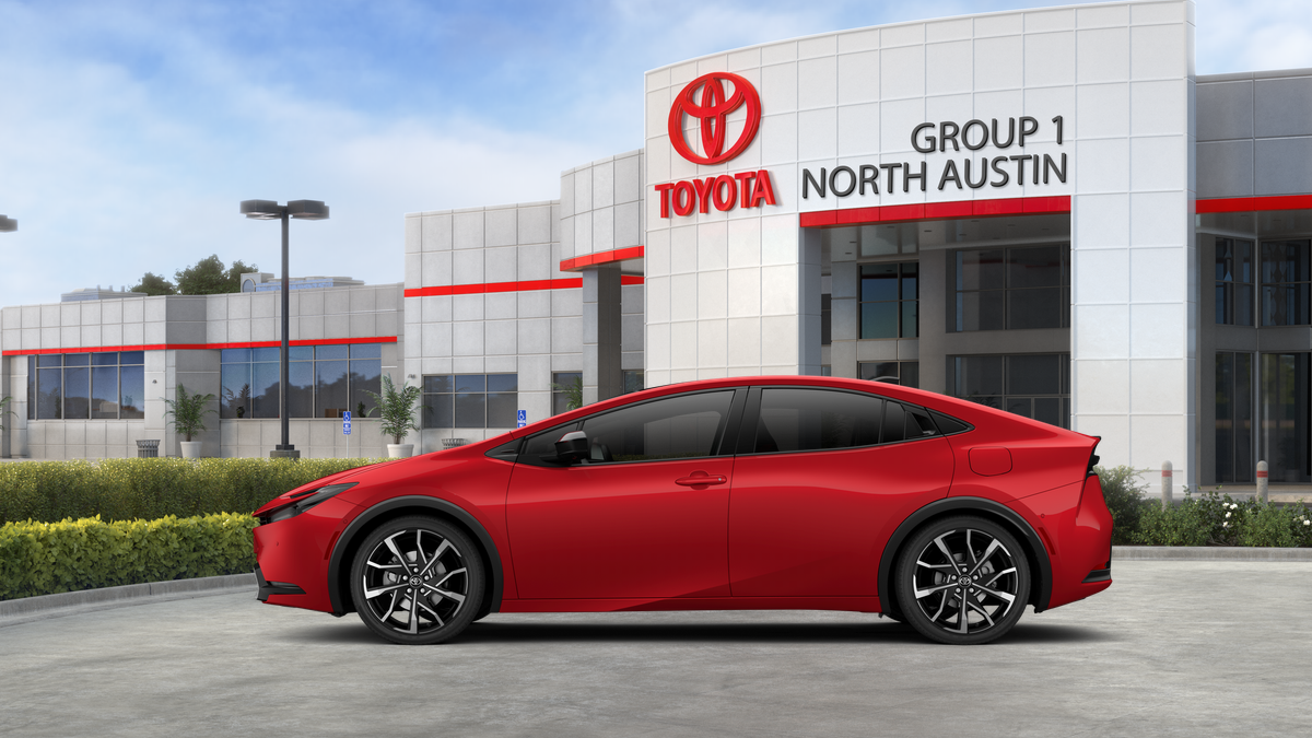 New 2026 Supersonic Red Toyota XSE Premium image 4