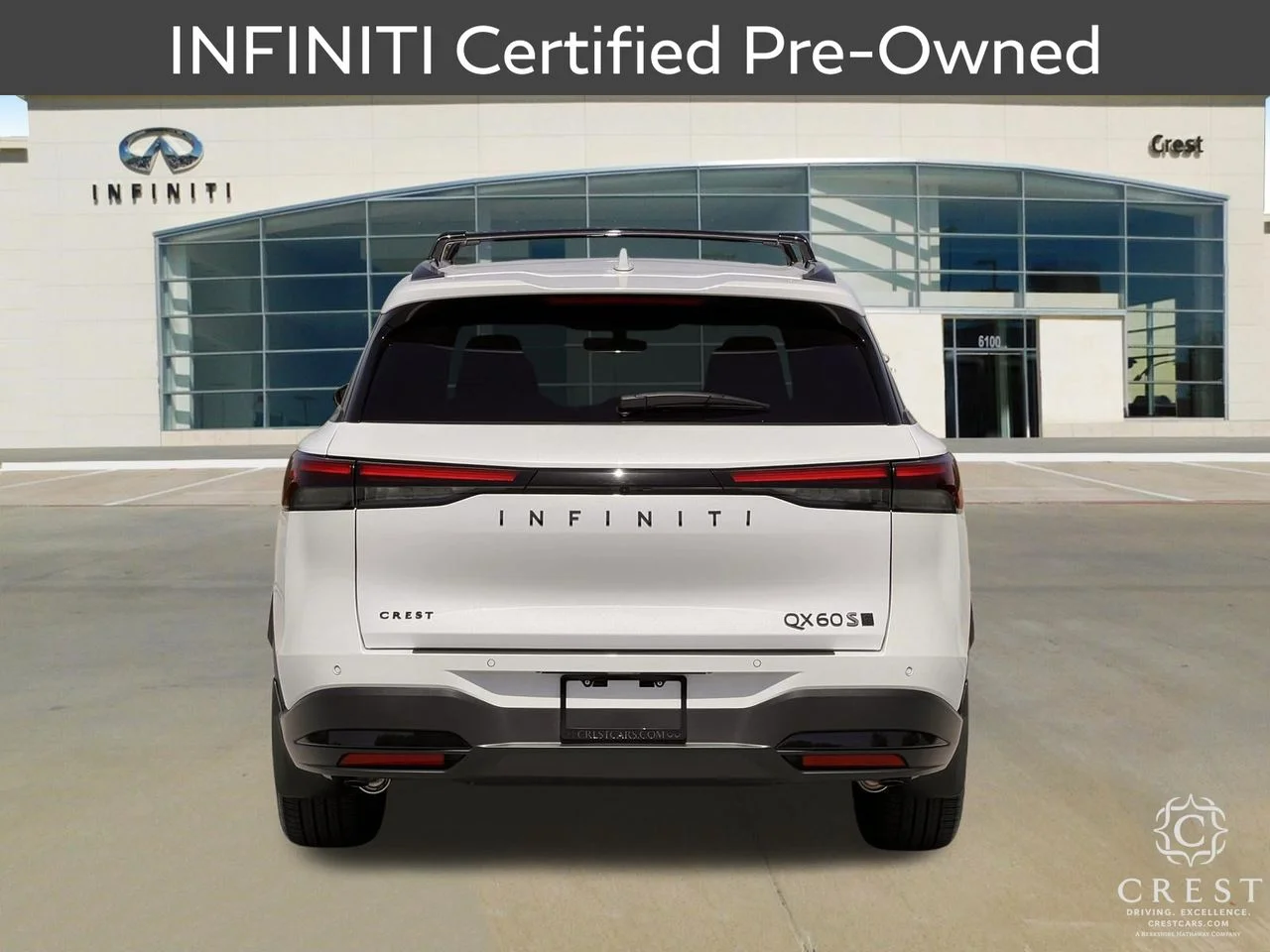 Certified Used 2026 Radiant White INFINITI SPORT image 4