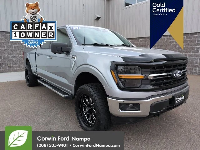 Certified Used 2024 Silver Ford XLT image 1