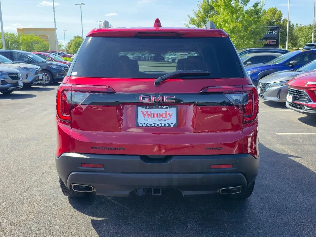 Certified Used 2023 VOLCANIC RED TINTCOAT GMC SLT image 8