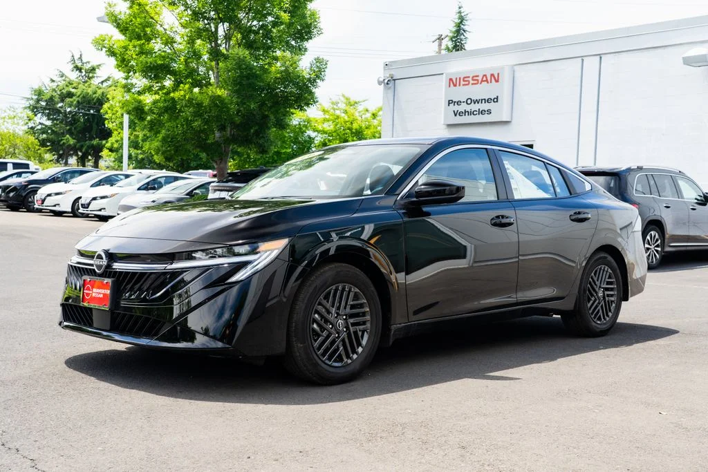 New 2026 Super Black Nissan SV image 3