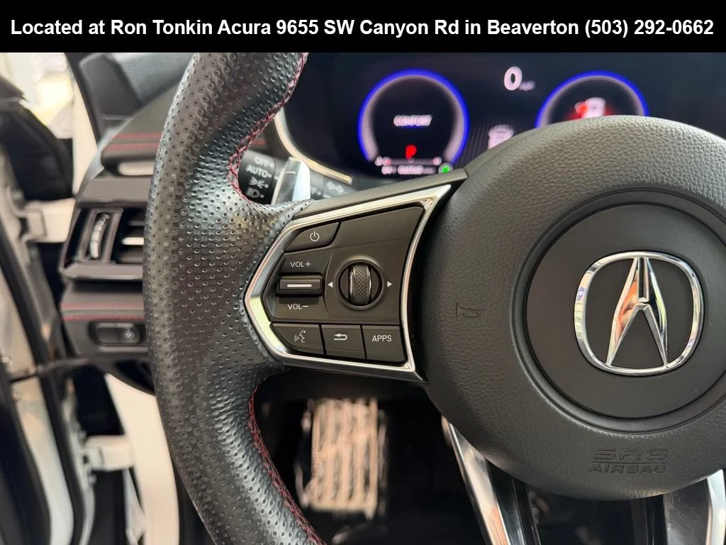 Used 2022 Platinum White Pearl Acura SH-AWD A-SPEC image 48