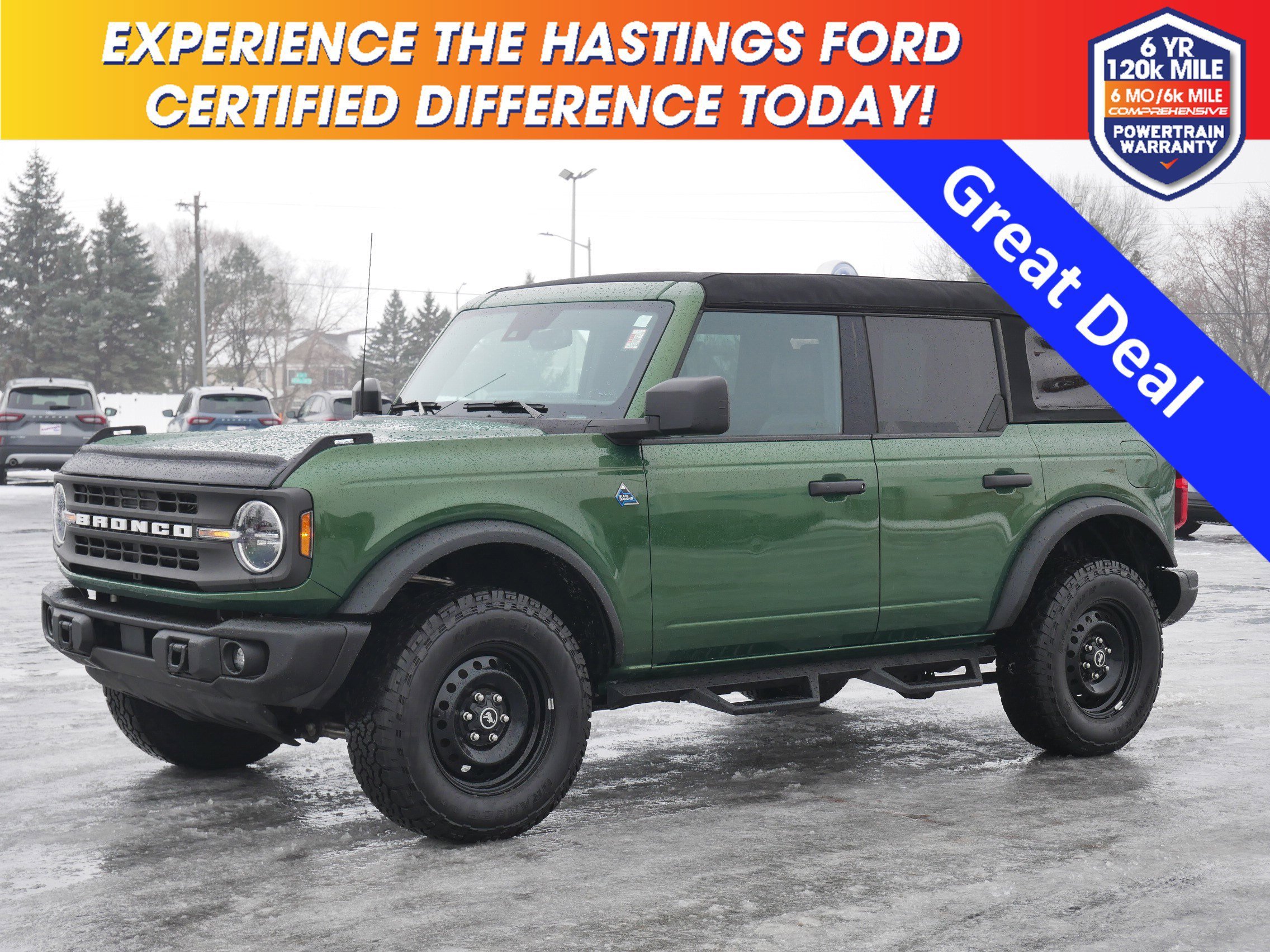 2023 Ford Bronco 4-Door Black Diamond