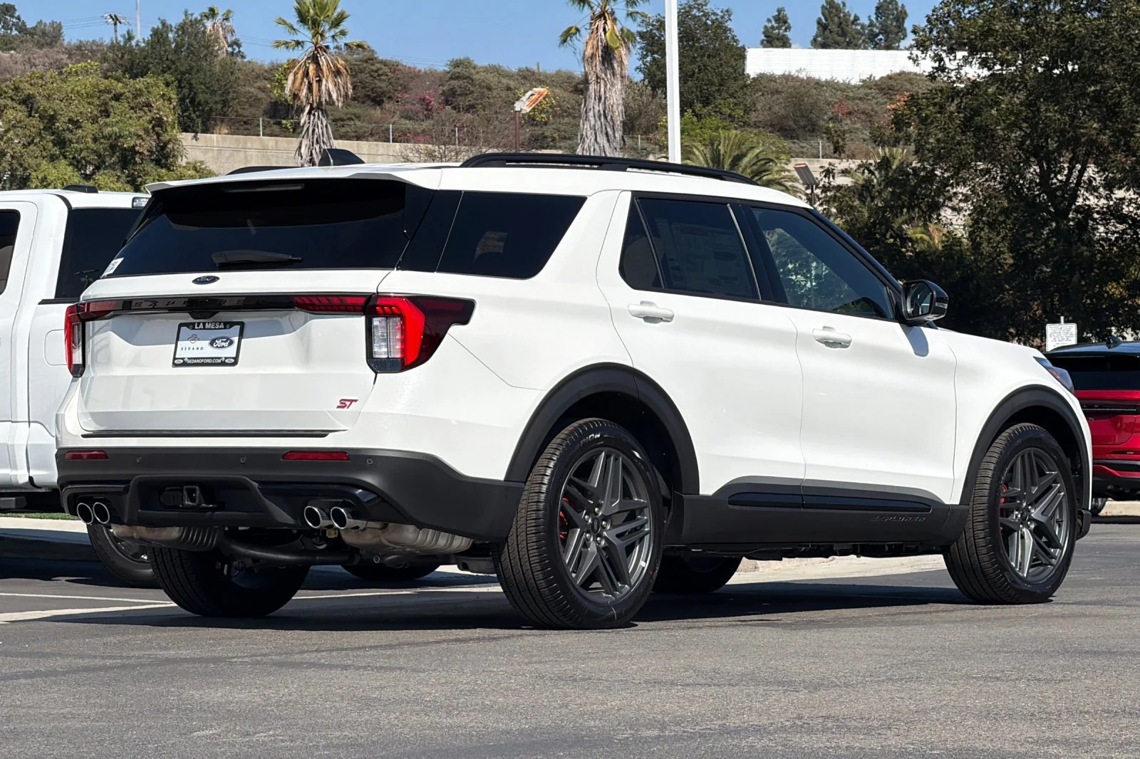 New 2026 Star White Metallic Tri-Coat Ford ST image 3