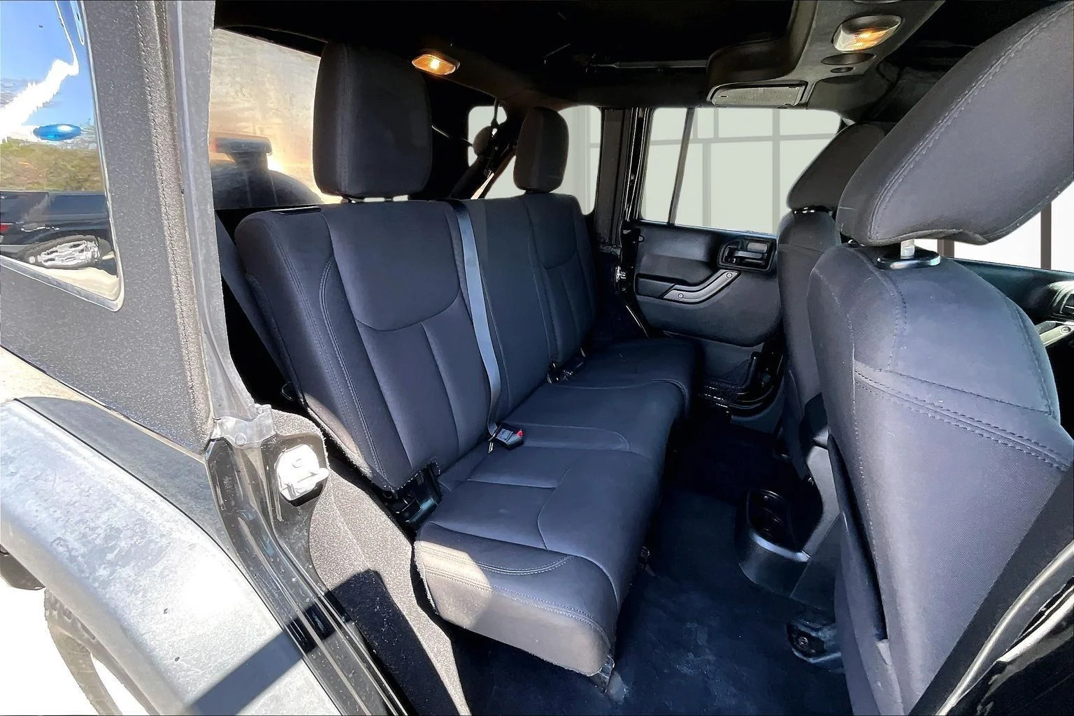 Used 2017 Black Jeep Unlimited Sport image 28