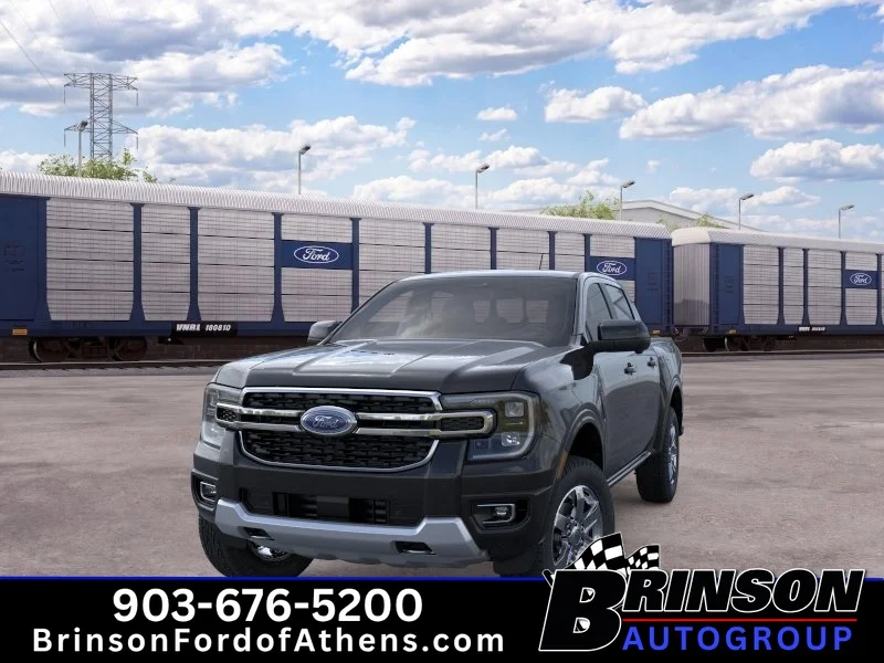 New 2026 Shadow Black Ford LARIAT image 2