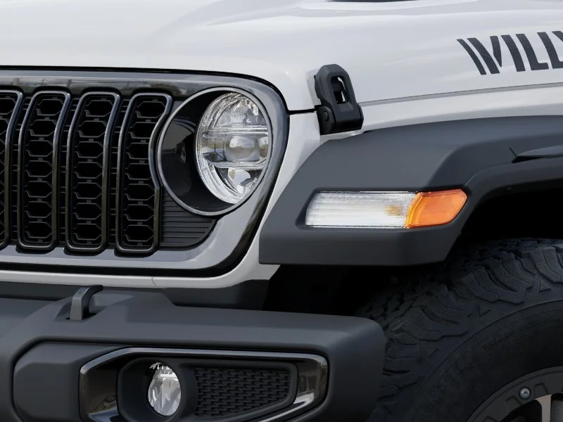 New 2026 Bright White Clear-Coat Exterior Paint Jeep Willys image 51