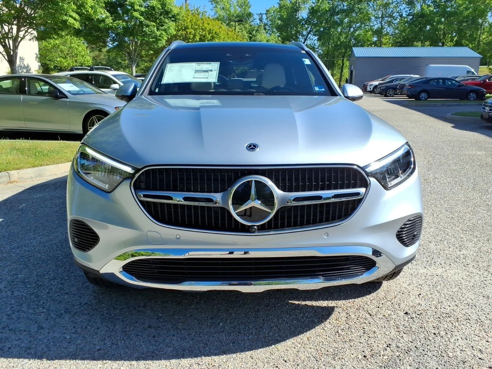New 2026 SILVER Mercedes-Benz GLC 300 image 3
