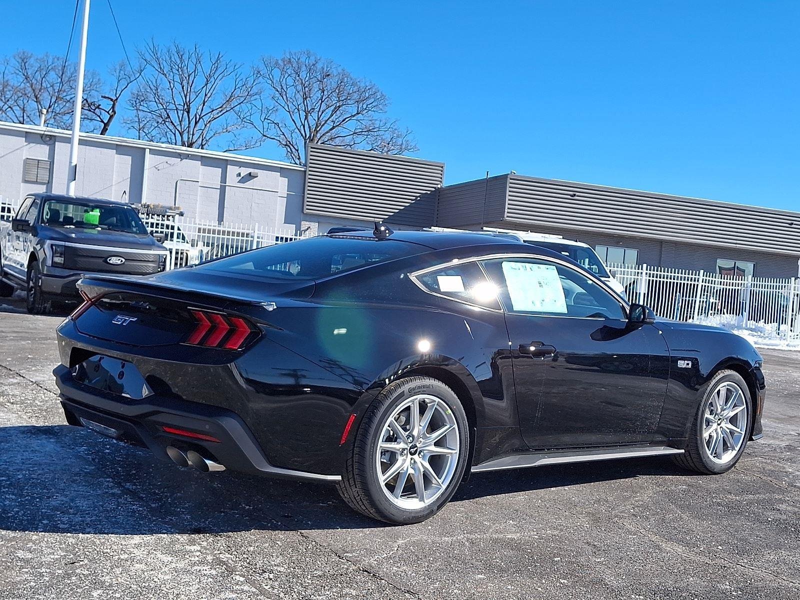 New 2026 Shadow Black Ford GT Premium Fastback image 4