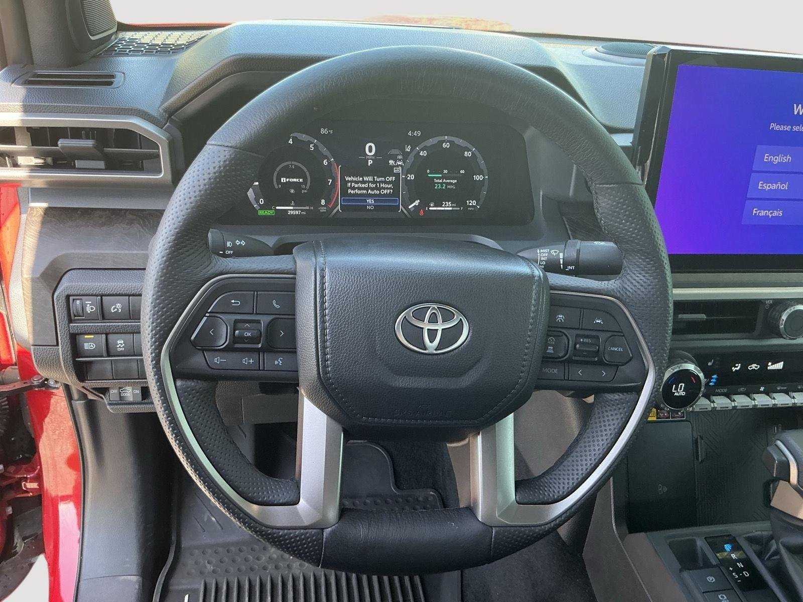Certified Used 2024 Supersonic Red Toyota Limited HV image 9