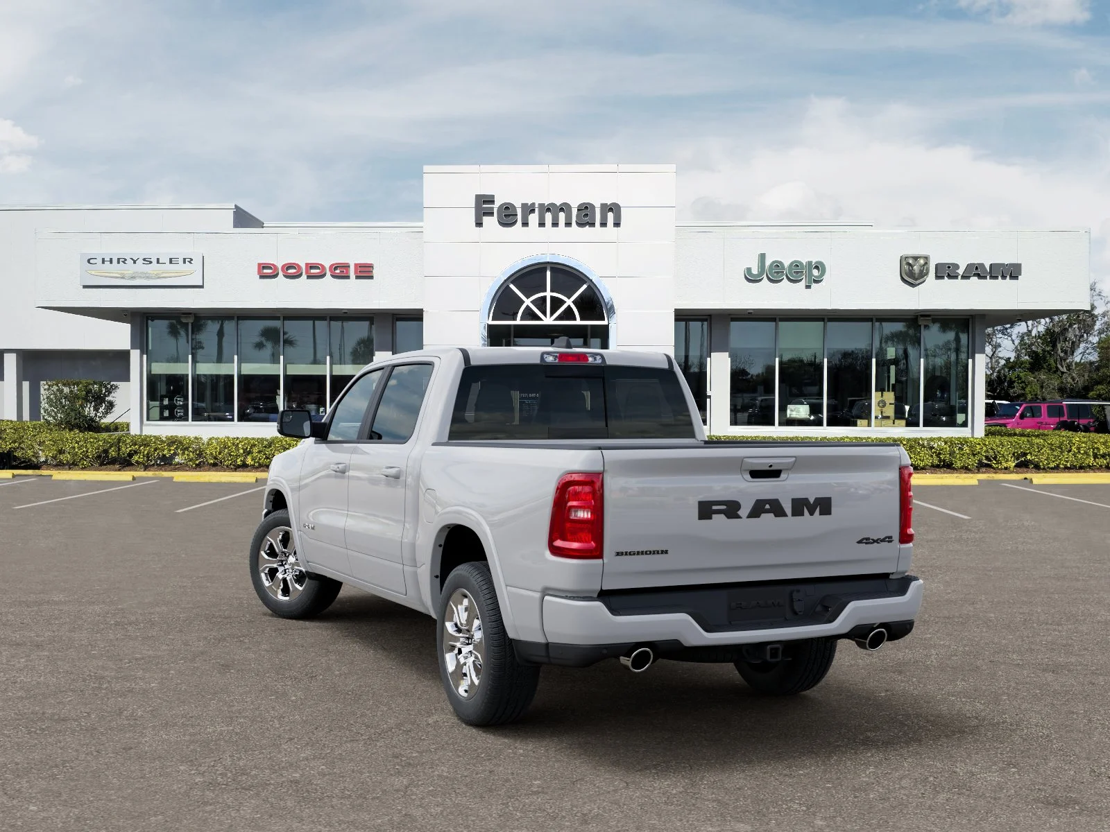 New 2026 Bright White Clearcoat RAM Big Horn/Lone Star image 4