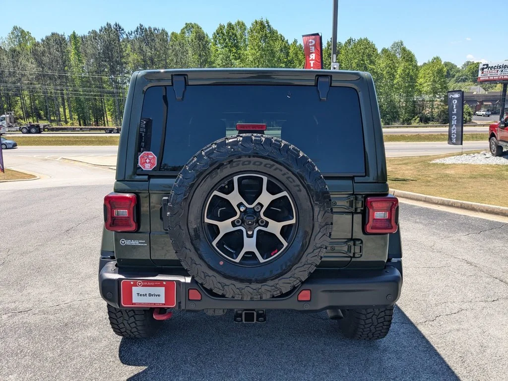 Used 2021 Sarge Green Clearcoat Jeep Unlimited Rubicon image 6