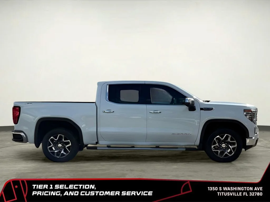 New 2026 Glacier White Tricoat GMC SLT image 14