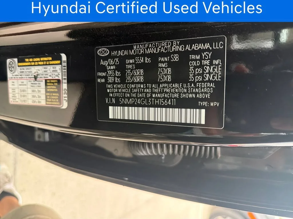 Certified Pre-Owned 2026 Hyundai Santa Fe SEL