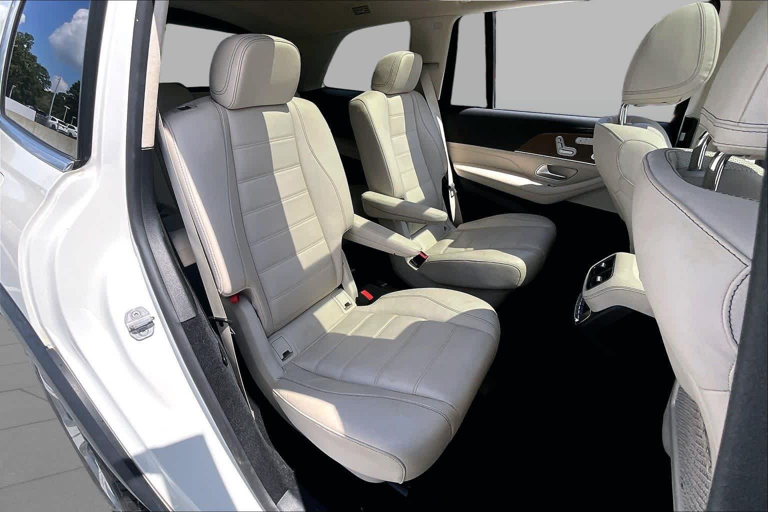 Used 2021 designo Diamond White Bright Mercedes-Benz GLS 450 image 20