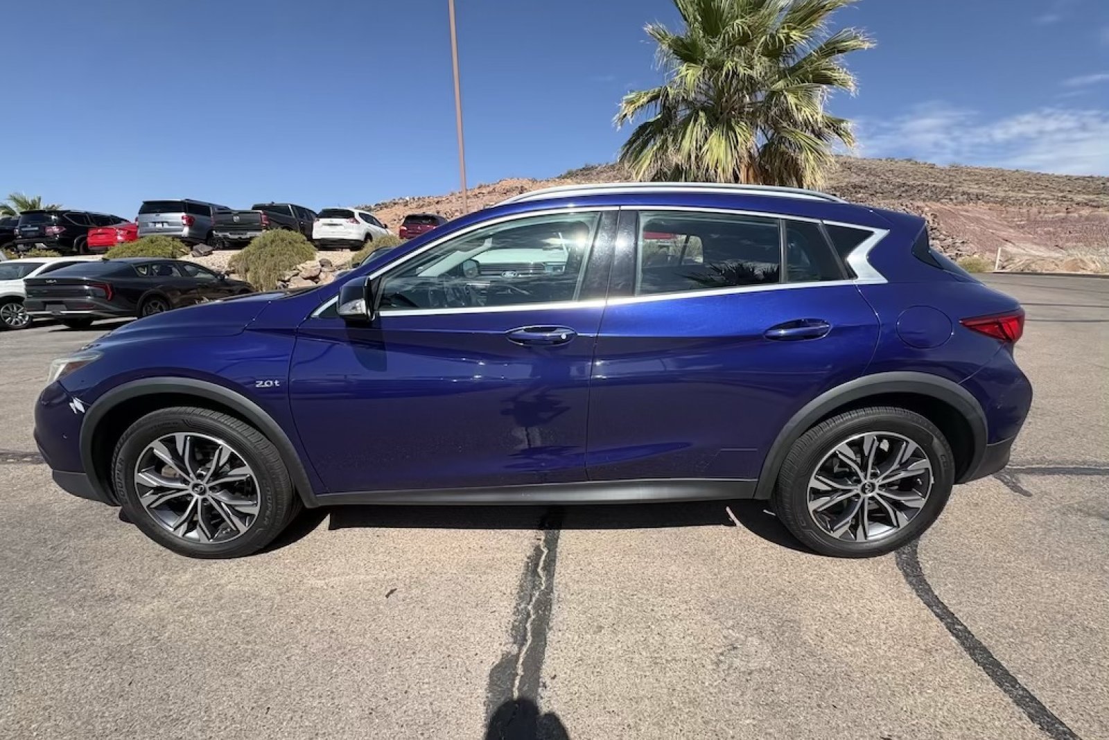 Used 2017 Ink Blue INFINITI Premium image 2