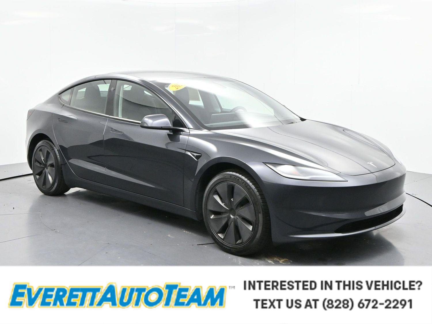 Used 2025 Black Tesla Long Range image 1