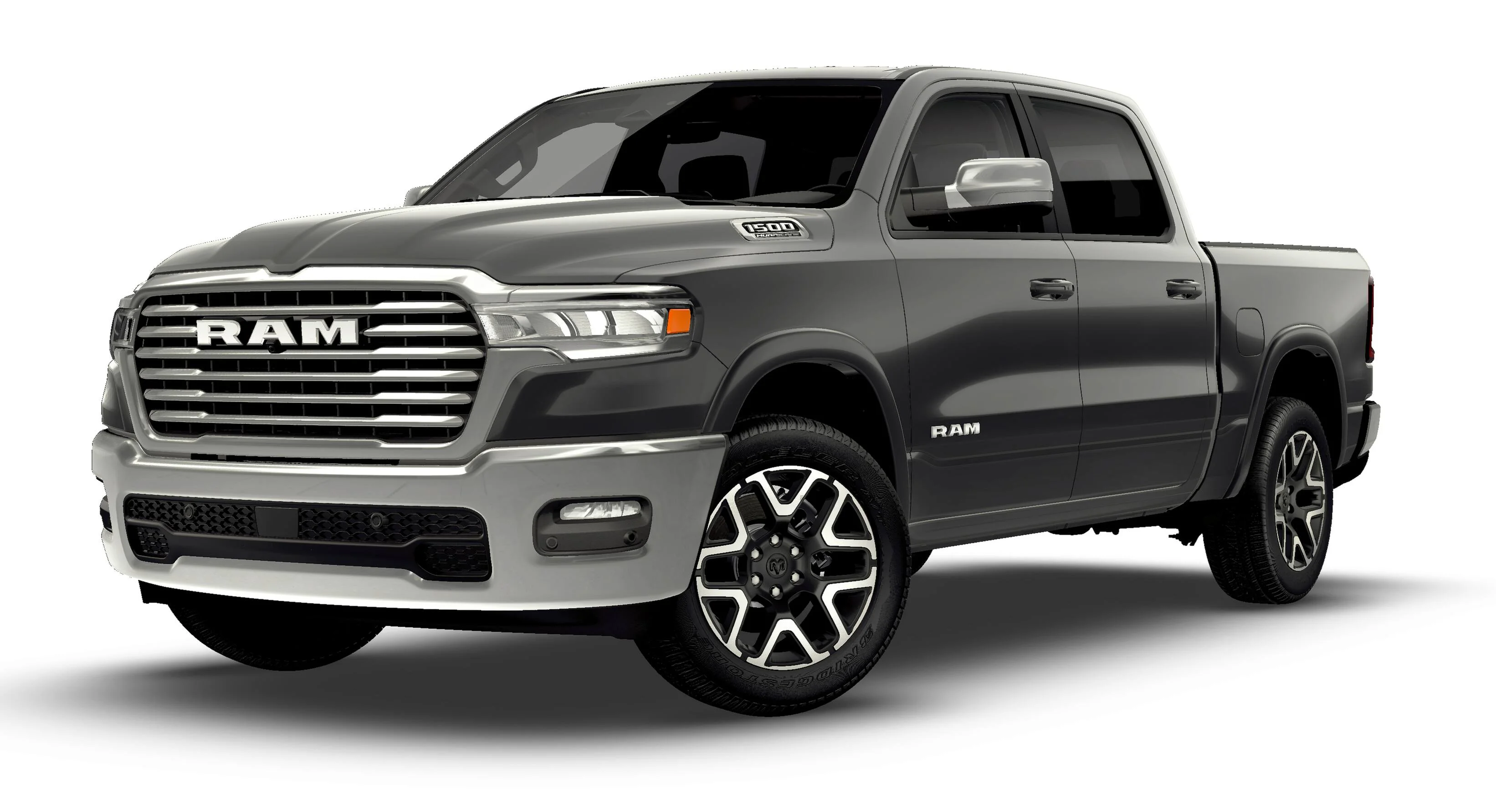 New 2026 Granite Crystal Metallic Clear-Coat Exterior Paint RAM LARAMIE image 1