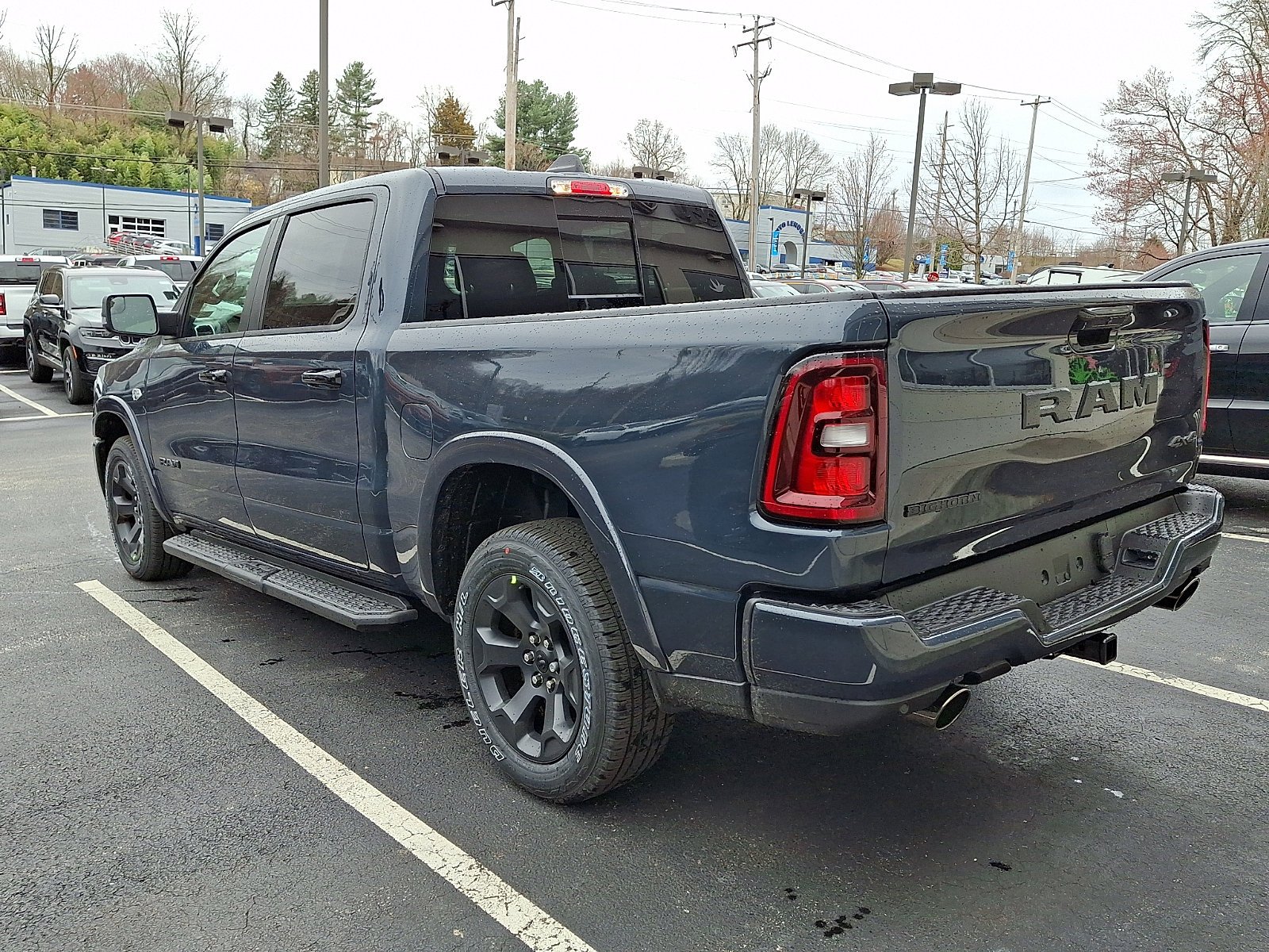 New 2026 Forged Blue Metallic Exterior Paint RAM Big Horn image 4