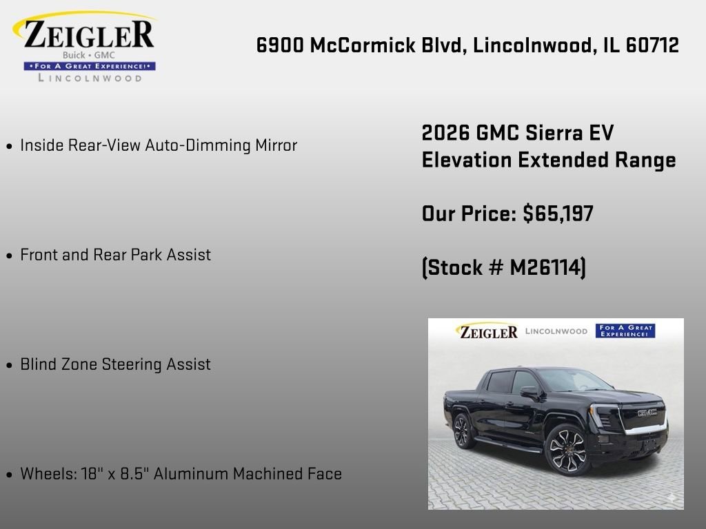 2026 GMC Sierra EV Elevation - Photo 35