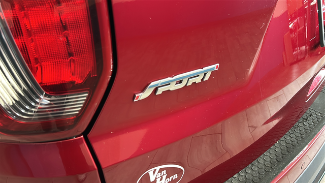 Used 2017 Ruby Red Metallic Ford Sport image 45