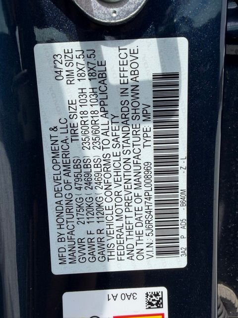 Used 2023  Honda EX-L image 32