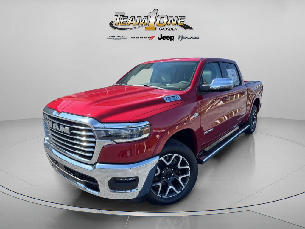 New 2026 Molten Red Pearl-Coat Exterior Paint RAM Laramie image 5