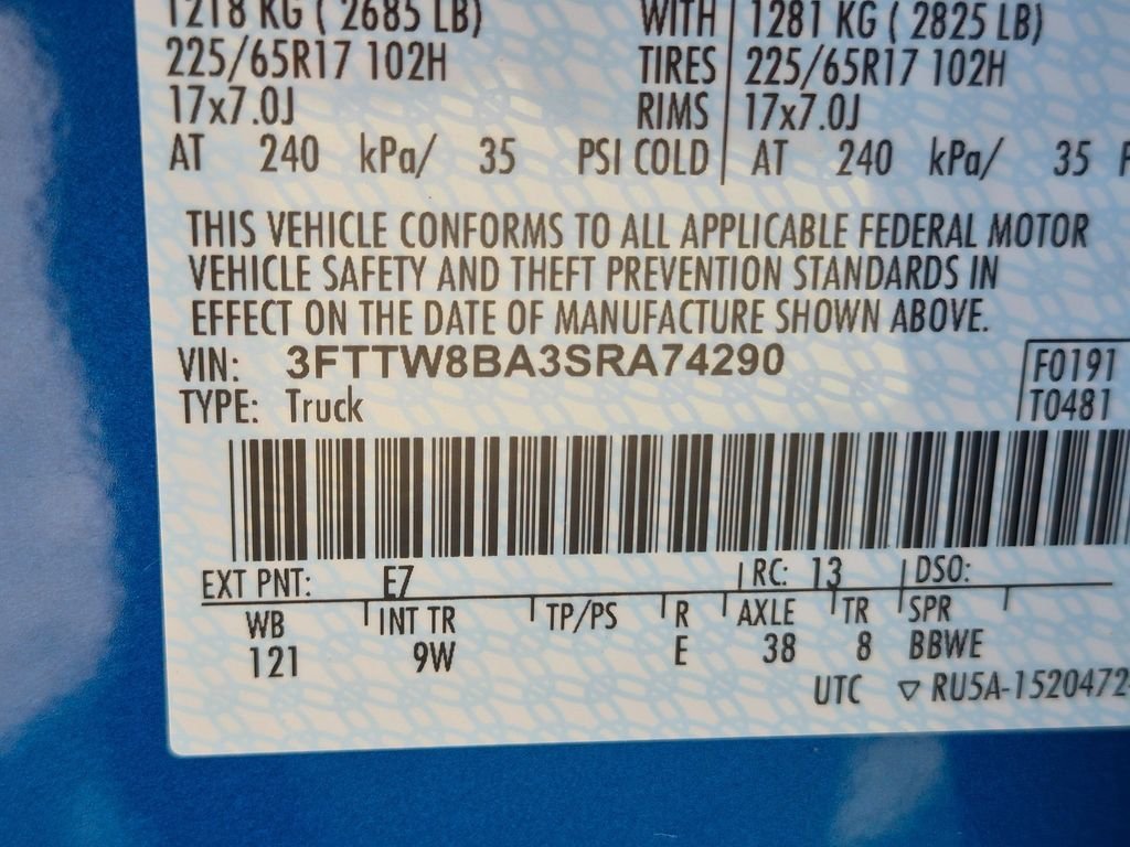 Used 2025 Blue Ford XL image 27