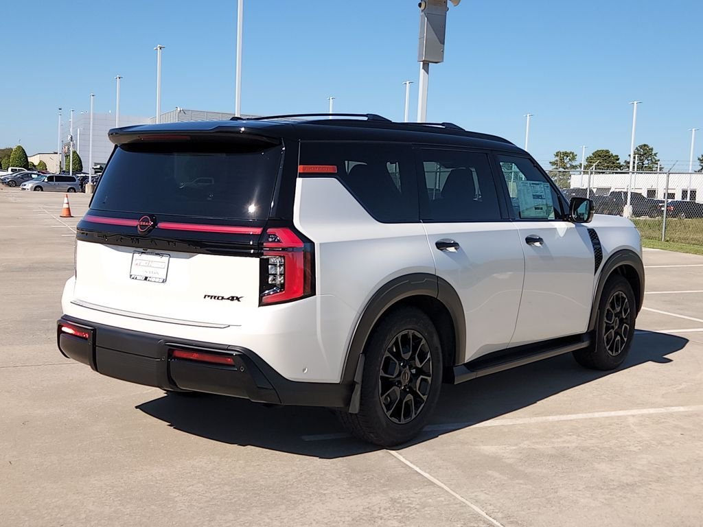 New 2026 Aspen White TriCoat / Super Black Two-tone Nissan PRO-4X image 6