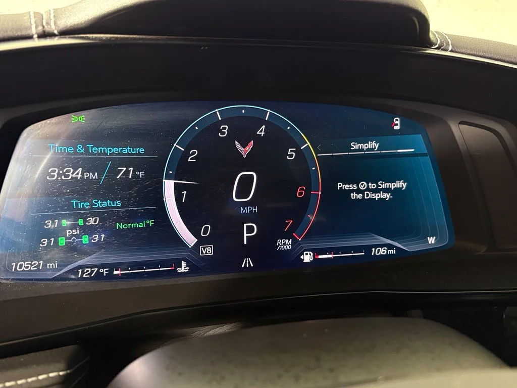 Used 2024 White Chevrolet Stingray image 32