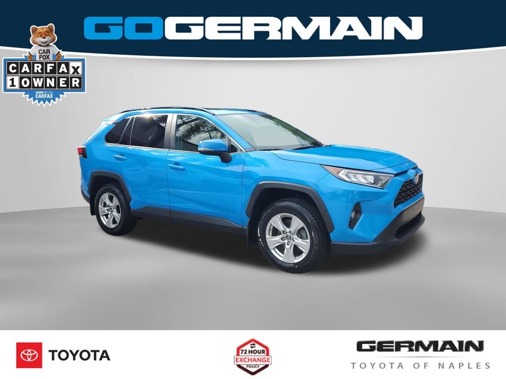 Used 2019 Blue Toyota XLE image 7