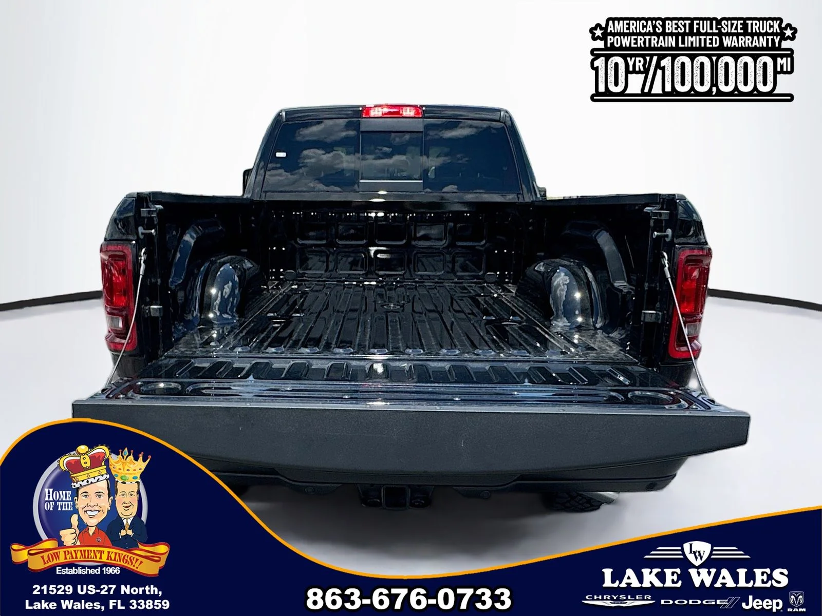 New 2026 Diamond Black Crystal Pearl-Coat Exterior Paint RAM Warlock image 23