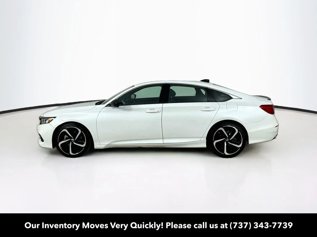 Certified Used 2022 Platinum White Pearl Honda Sport image 4